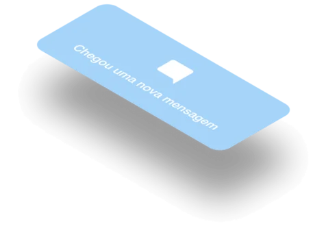 Notificação de nova mensagem no aplicativo